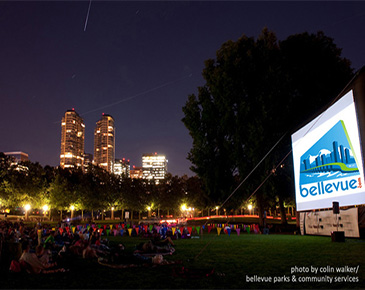 Summer Outdoor Movies at Downtown Park | Bellevue.com